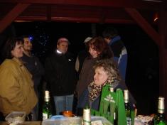 Štědrovečerní setkání pod pergolou ve Svinné